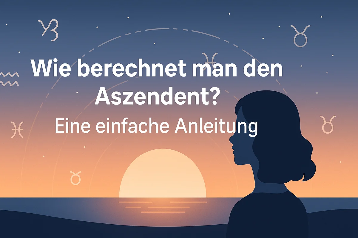 Wie berechnet man den Aszendent? Eine einfache Anleitung