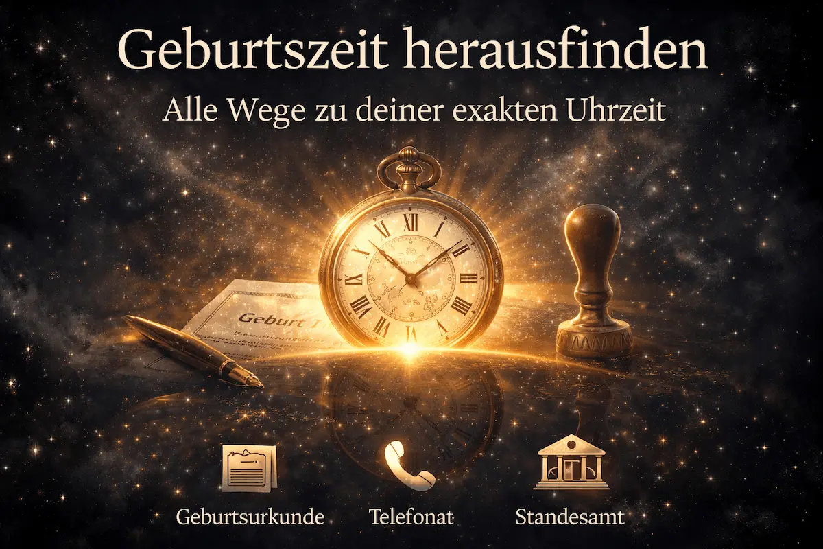 Geburtszeit herausfinden – Alle Wege zu deiner exakten Uhrzeit
